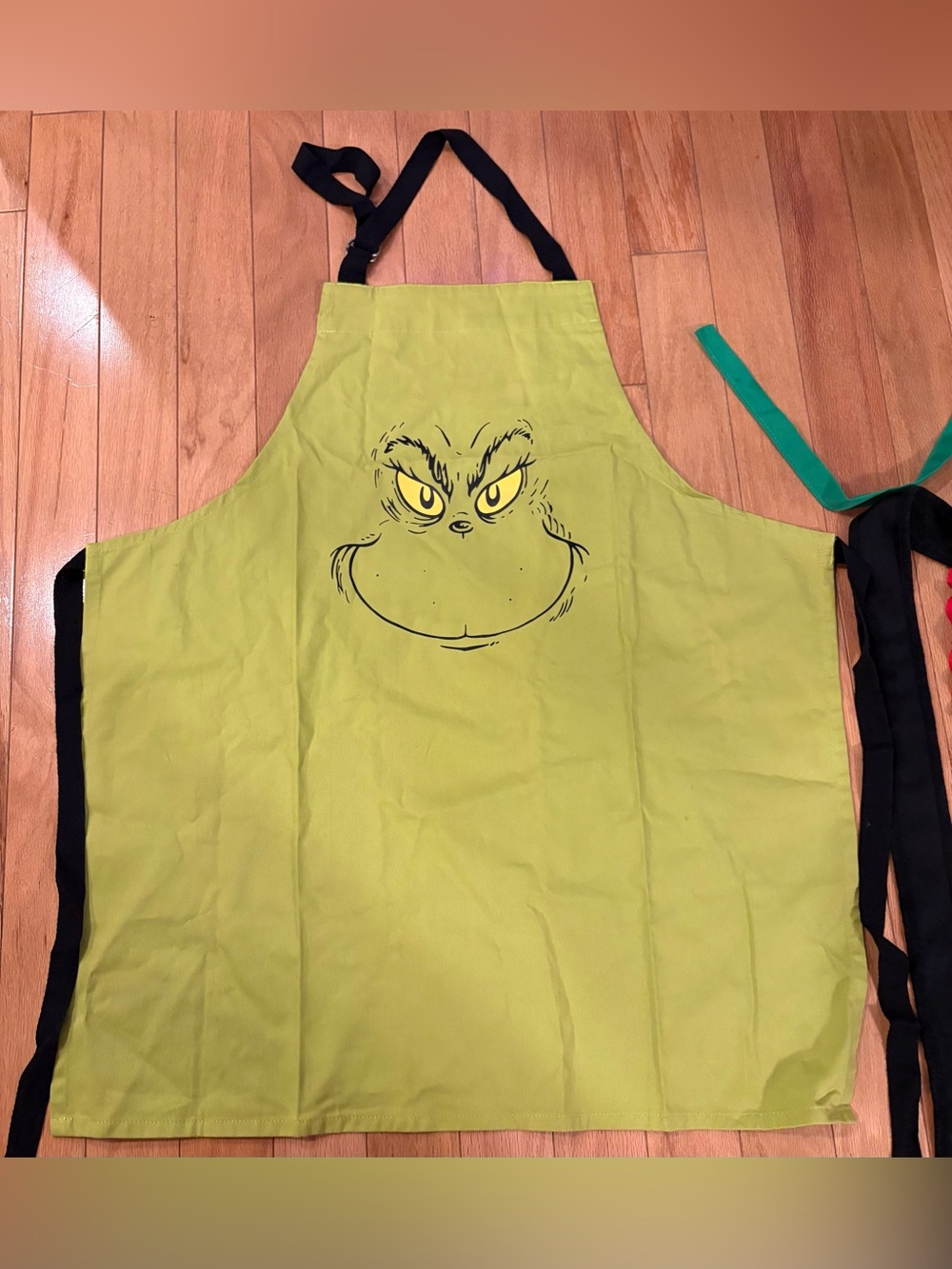 Grinch and Elf Apron -Christmas Themed Kitchen Aprons